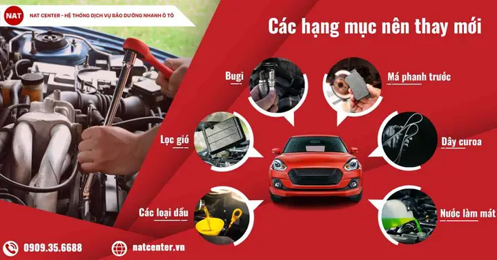 Bảo Dưỡng Xe Ô Tô 40000km