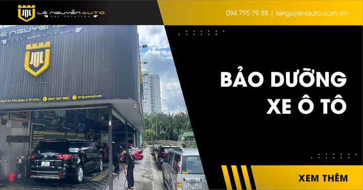Bảo Dưỡng Xe Ô Tô Lần Đầu