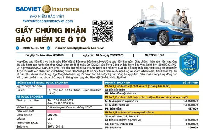 Bảo Hiểm Xe Ô Tô Là Gì