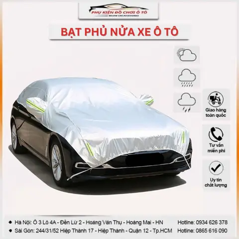 Bạt Chống Nóng Xe Ô Tô