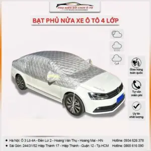Bạt Phủ Xe Ô Tô 4 Chỗ