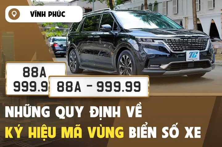 Biển Số Xe Ô Tô Vĩnh Phúc