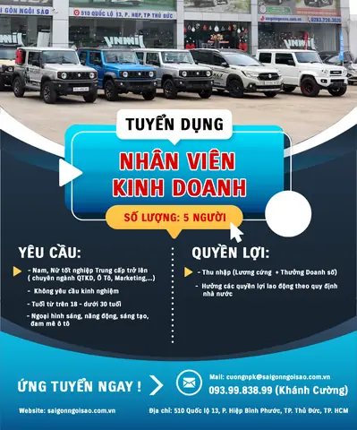 Các Hãng Xe Ô Tô Tuyển Dụng