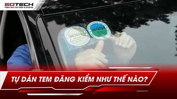 Cách Dán Tem Xe Ô Tô