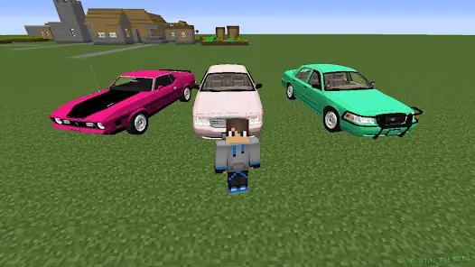 Cách Làm Xe Ô Tô Trong Minecraft