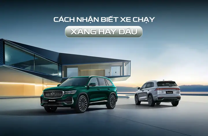 Cách Nhận Biết Xe Ô Tô Chạy Xăng Hay Dầu