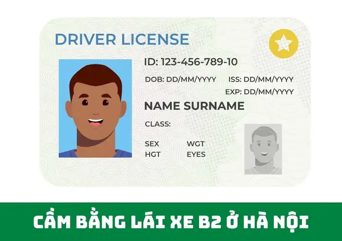 Cầm Bằng Lái Xe Ô Tô Ở Hà Nội