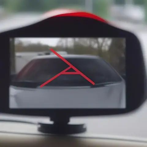 Camera Lùi Xe Ô Tô Bị Mất Vạch Khoảng Cách
