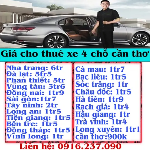 Cần Cho Thuê Xe Ô Tô 4 Chỗ