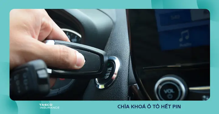 Chìa Khoá Xe Ô Tô Hết Pin