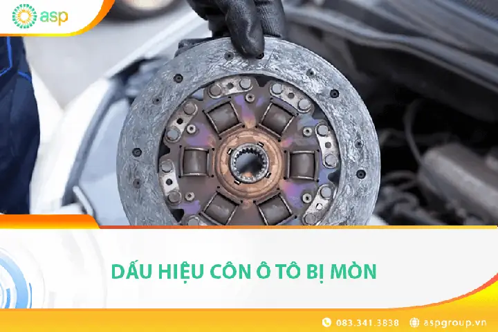 Côn Xe Ô Tô Bị Mòn