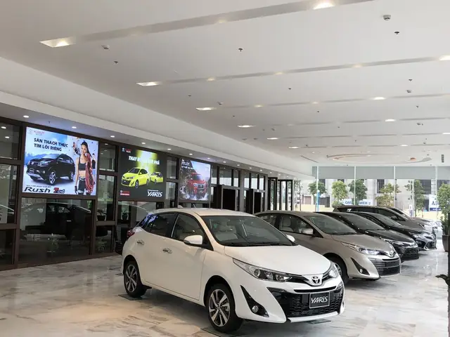 Đại Lý Xe Ô Tô Toyota Tại Hà Nội