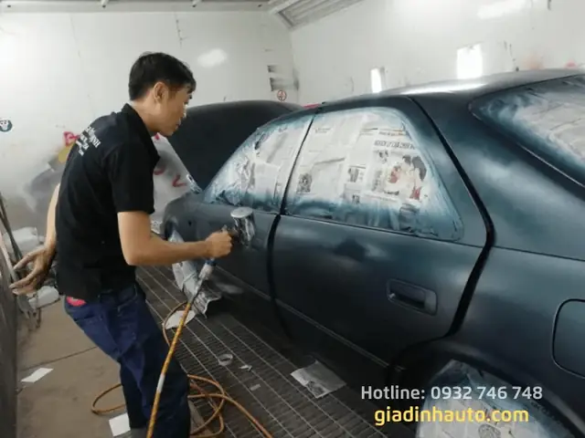 Địa Chỉ Sơn Xe Ô Tô Uy Tín Tphcm
