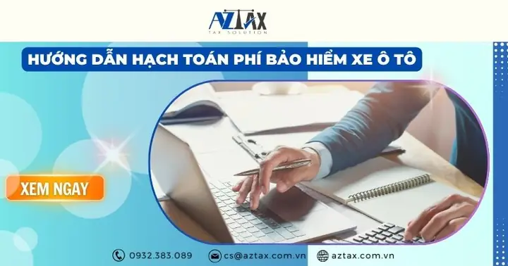 Định Khoản Phí Bảo Hiểm Xe Ô Tô