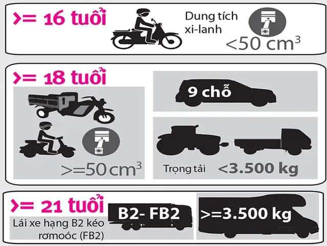 Độ Tuổi Học Bằng Lái Xe Ô Tô Hạng C