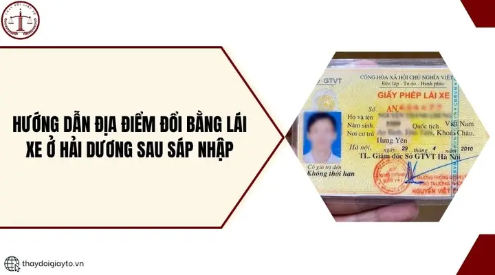 Đổi Bằng Lái Xe Ô Tô Ở Hải Dương