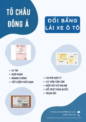 Đổi Bằng Lái Xe Ô Tô Ở Hải Phòng