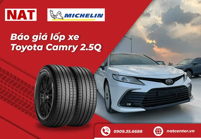 Giá Lốp Xe Ô Tô Camry