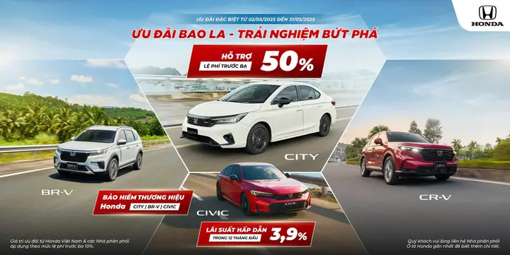 Giá Xe Ô Tô Tháng 5