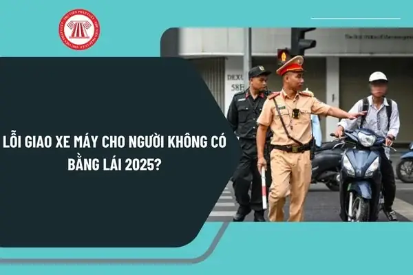 Giao Xe Ô Tô Cho Người Không Có Bằng Lái