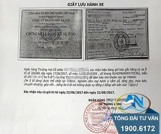 Giấy Phép Lưu Hành Xe Ô Tô