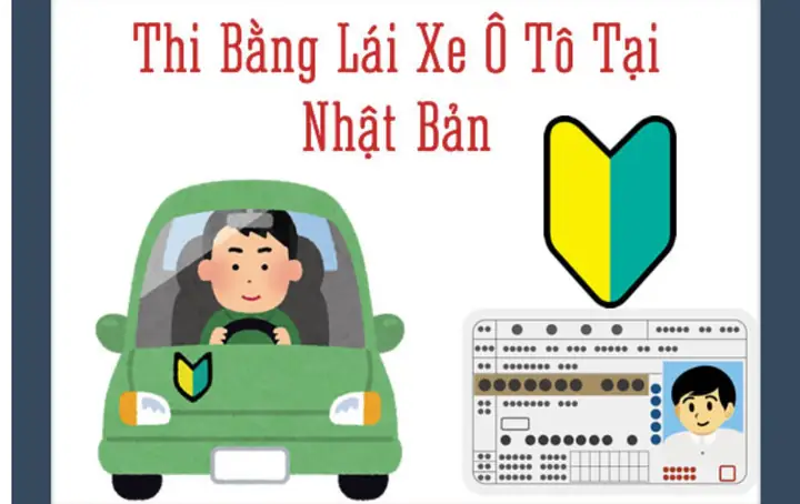 Học Bằng Lái Xe Ô Tô Ở Nhật