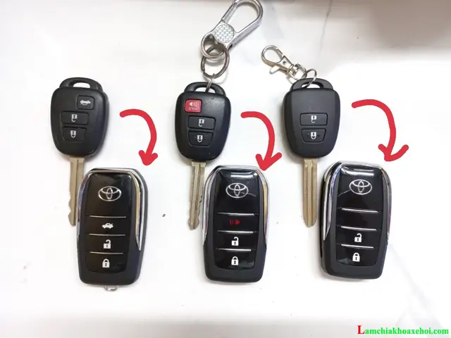 Làm Chìa Khóa Gập Xe Ô Tô