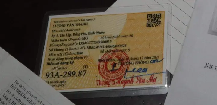 Làm Giả Giấy Tờ Xe Ô Tô
