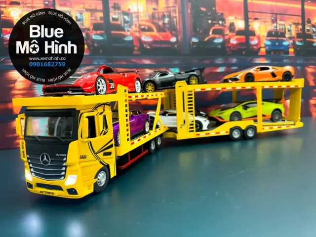 Làm Mô Hình Xe Ô Tô Đầu Kéo