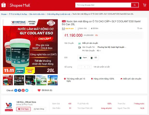 Lazada Nươ C La M Ma T Xe Ô Tô