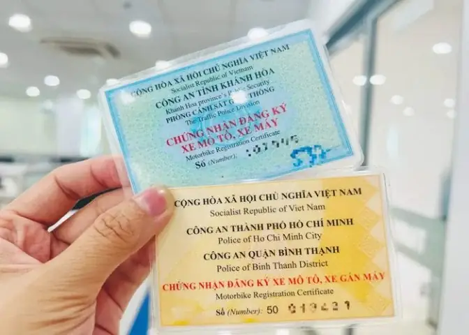 Mẫu Cà Vẹt Xe Ô Tô Gia