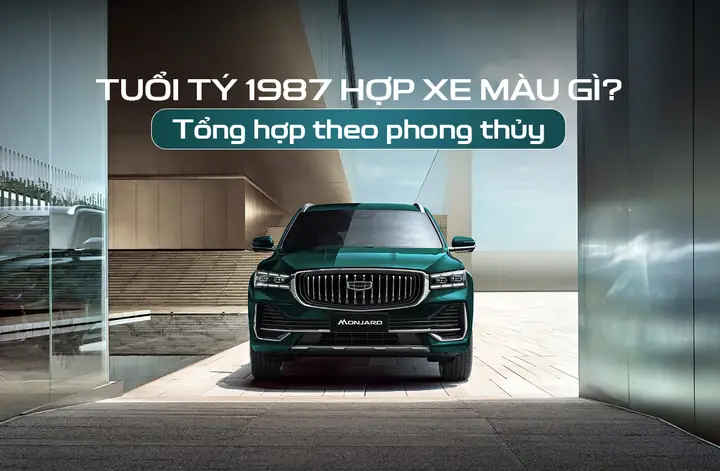 Màu Xe Ô Tô Hợp Tuổi 1987