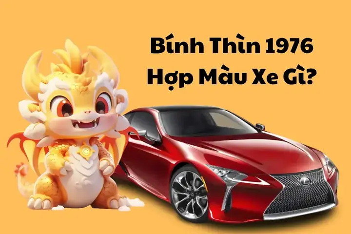 Màu Xe Ô Tô Hợp Tuổi Bính Thìn