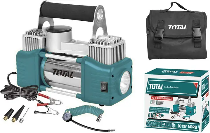 Máy Bơm Hơi Lốp Xe Ô Tô Total Ttac2506t
