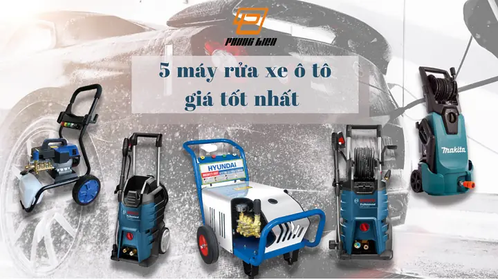 Máy Rửa Xe Ô Tô Hiện Đại Nhất