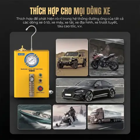 Máy Thổi Khói Vào Trong Xe Ô Tô