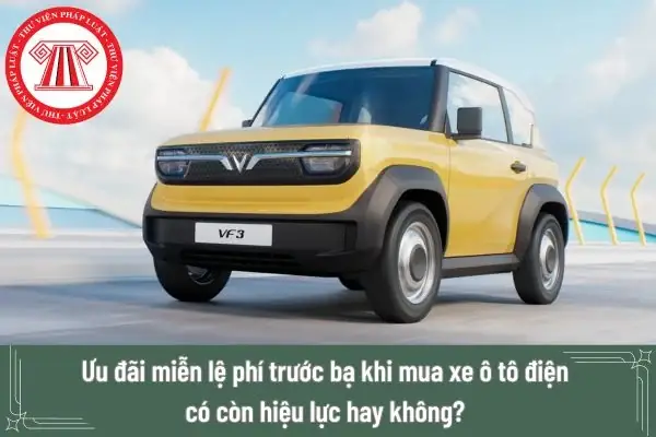 Miễn Thuế Trước Bạ Xe Ô Tô