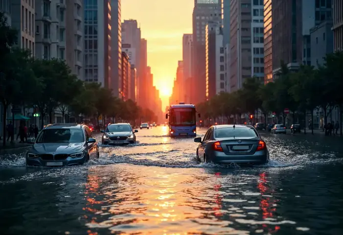 Mơ Thấy Xe Ô Tô Lội Nước