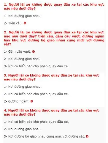 Mười Lăm Bộ Đề Thi Bằng Lái Xe Ô Tô