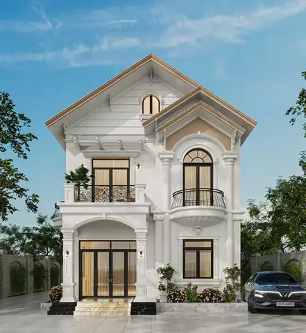 Nha 5 20 Có Cổng Để Xe Ô Tô