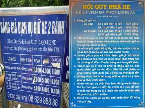 Nội Quy Bãi Giữ Xe Ô Tô