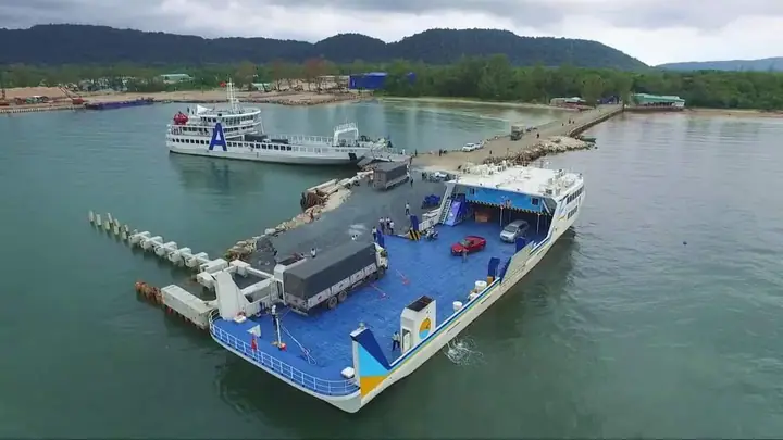 Phà Chở Xe Ô Tô Đi Phú Quốc