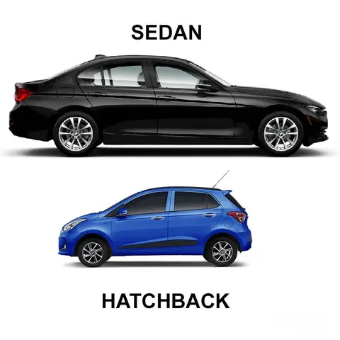 Phân Biệt Xe Ô Tô Sedan Và Hatchback