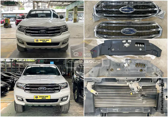 Phần Đầu Xe Lắp Đèn Pha Ô Tô