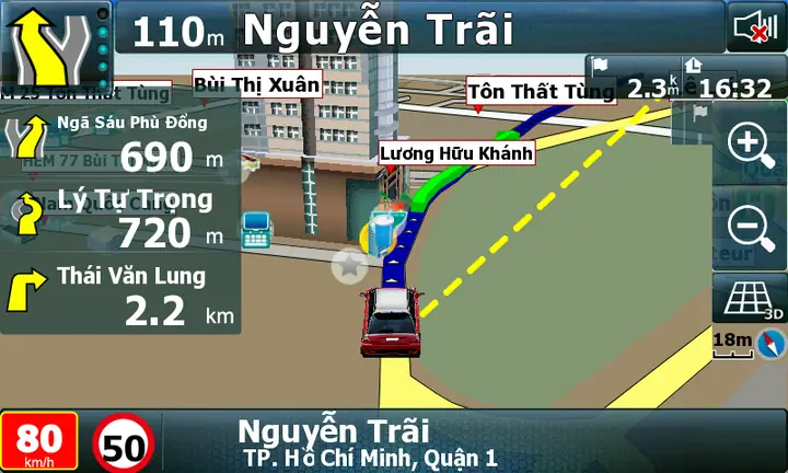 Phần Mềm Dẫn Đường Cho Xe Ô Tô Vietmap