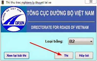 Phần Mềm Thi Sát Hạch Lái Xe Ô Tô 2013
