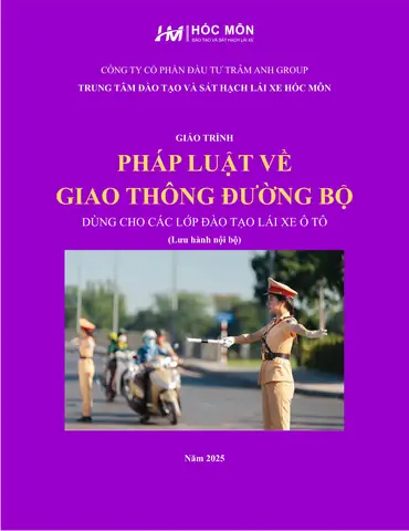 Pháp Luật Đường Bộ Lái Xe Ô Tô