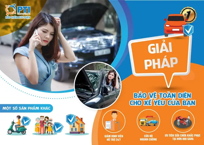 Phí Bảo Hiểm Vật Chất Xe Ô Tô Pti