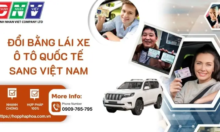 Phí Đổi Bằng Lái Xe Ô Tô Quốc Tế