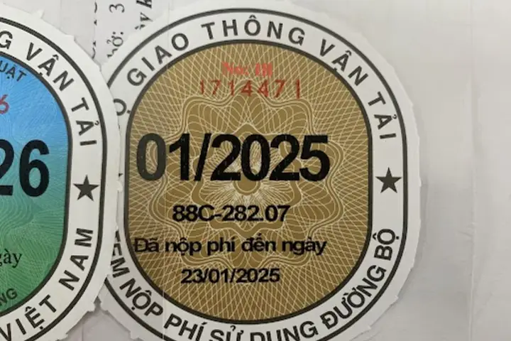 Phí Đường Bộ Ô Tô Xe 2 Chỗ